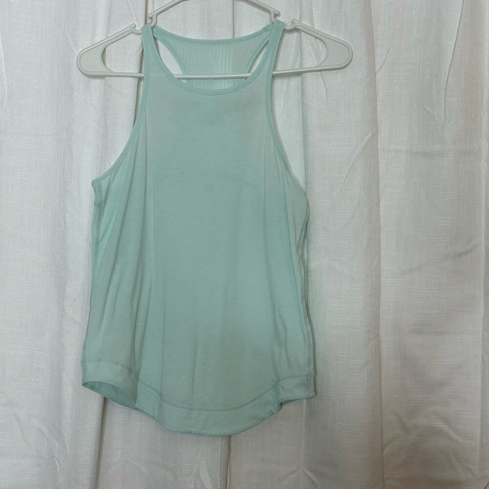 Sweaty Betty Mint Green Workout Running Tank Top Size XXS